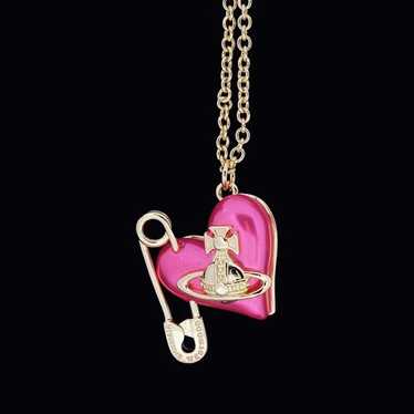 ◆Vivienne Westwood◆ORIETTA ハートxピン ネックレス ☆vivienne westwood☆ORIETTA ハート＆安全ピン ネックレス