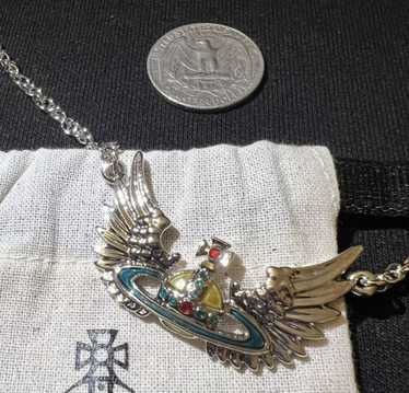 廃盤希少✨️VivienneWestwood ウイングエナメルオーブペンダント