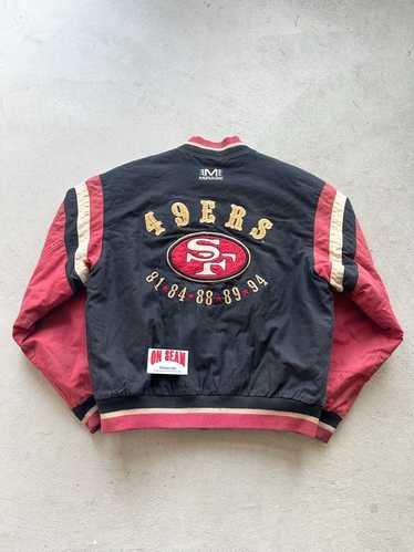 90's Philadelphia Eagles Mirage NFL Long Down Varsity Jacket