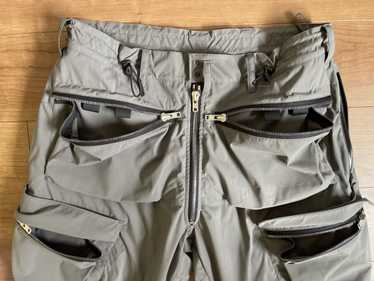 サイズS ACRONYM アクロニウム P38-E ACRONYM P38-E Encapsulated Nylon Cargo Pant Black | REVERSIBLE