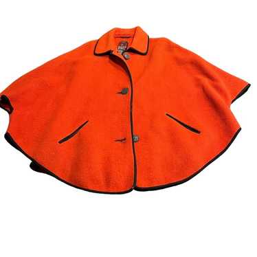 Mid Century Vintage Traditional Wool Loden Plankl Wool Cape
