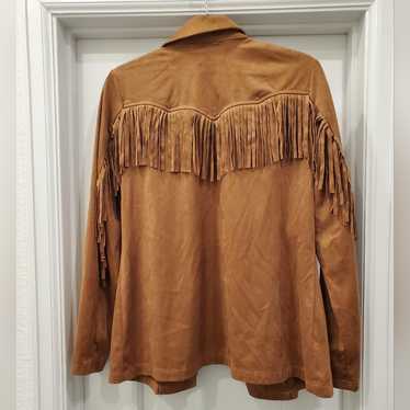 Rockin C Faux Suede Blazer