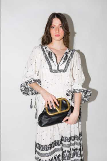 スカート ZIMMERMANN EMBROIDERED LINEN MIDI SKIRT ZIMMERMANN - Embroidered Linen Long Skirt Zimmermann