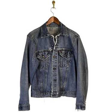 Vintage 70s Levis Big E Type 3 Denim Jacket Lot 70505 Button