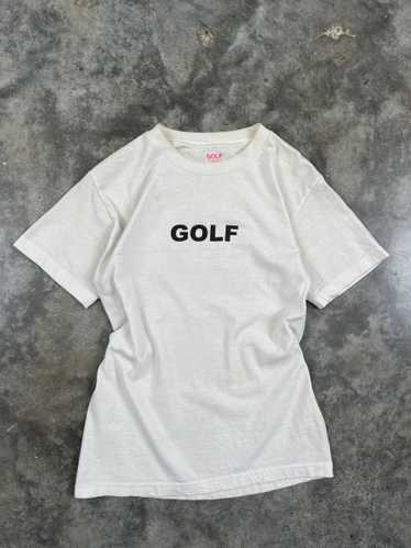 【ユニセックス】GOLF WANG/HELIUM ロゴTシャツ Buy GOLF WANG Helium Tee 'White' - SS24T1005 WHIT | GOAT