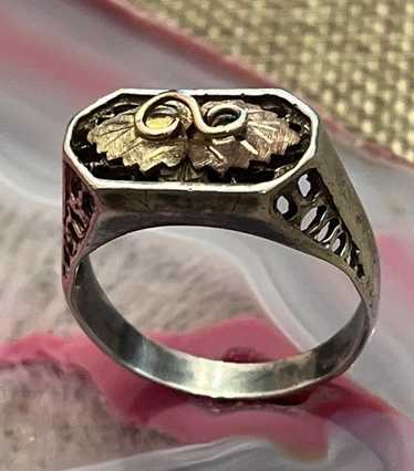 Art deco mens signet - Gem