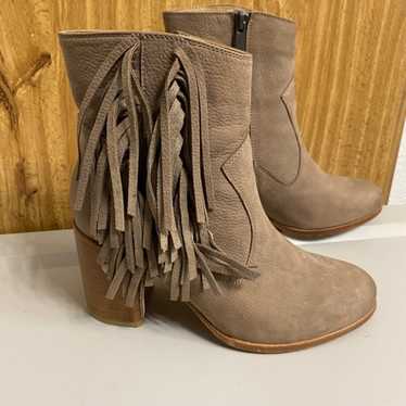 Liebeskind Fringe Suede Booties