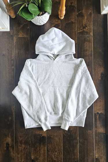 【関税込み】Saintwoods グレー ロゴ刺繍 フーディ Saintwoods saintwoods hoodie - Gem