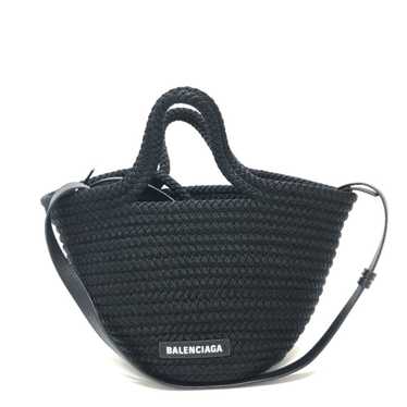 国内配送【BALENCIAGA】Ibiza スモール ウーブン バスケット Balenciaga Ibiza Small Basket Bag With Strap | Bloomingdale's
