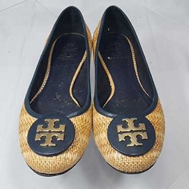 Repair Tory Burch Reva Natural Straw Woven Raffia 