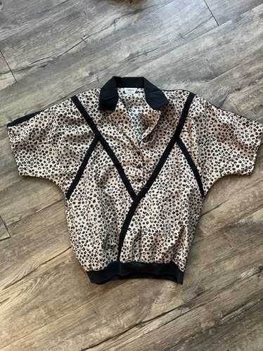 Vintage leopard shirt 80s - Gem