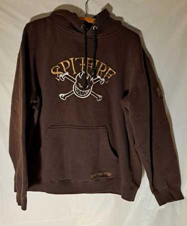 90s SPITFIRE WHEELS パーカー Vintage 初期 レア Vtg 90s Rare SPITFIRE WHEELS Punk Skate Hooded Sweatshirt