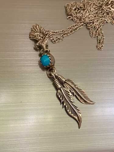 Richard begay vintage pendant: - Gem