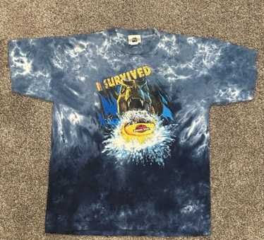 【希少レア】I SURVIVED JURASSIC PARK Tシャツ XL I Survived Jurassic Park Universal Studios Island Adventure