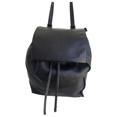 ★MARNI★2024FW 新作★Bead leather backpack black Black Cityscape backpack | Marni