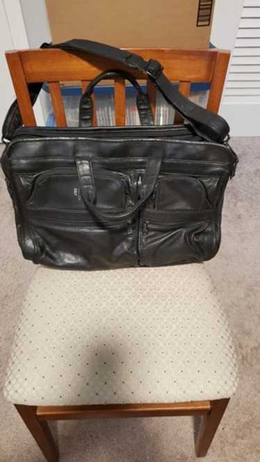 Tumi black messenger briefcase - Gem