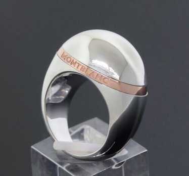 Montblanc silver ring - Gem