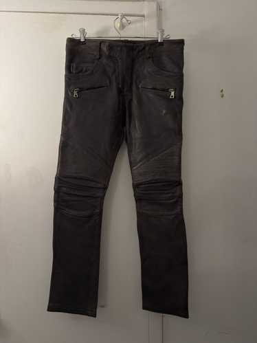 Balmain leather pants - Gem