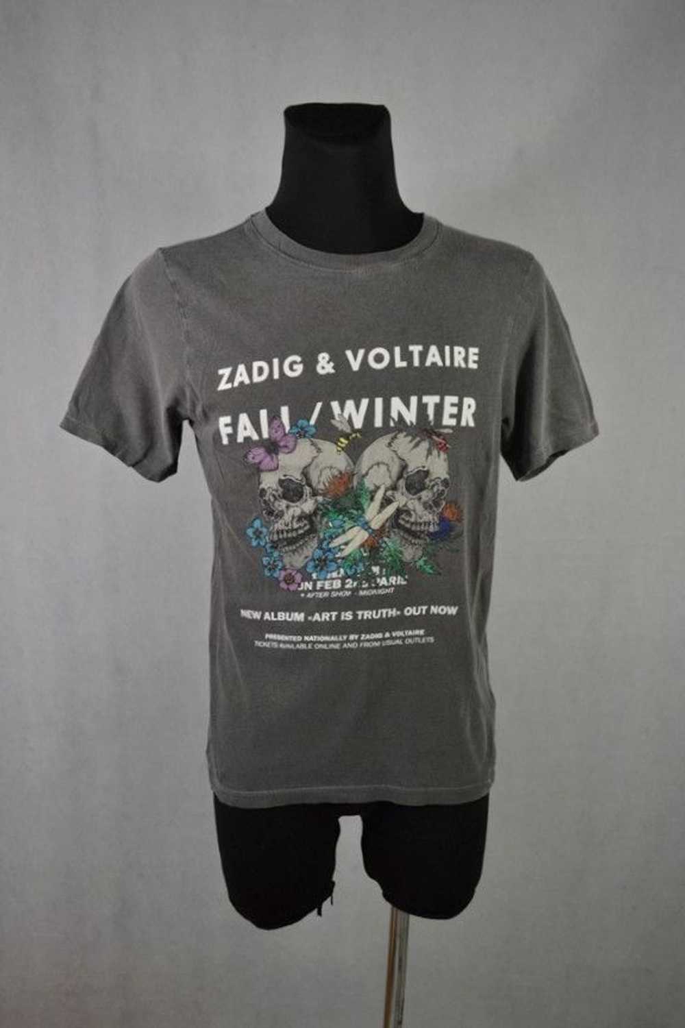 Zadig & Voltaire Zadig and Voltaire Skulls & dragonfly t-shirt S
