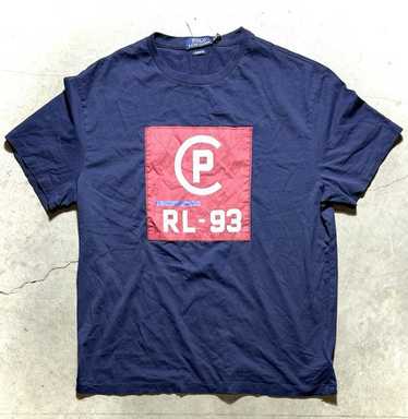 トップス Ralph Lauren 1993 TEAM CYCLE USA JERSEY Polo Ralph Lauren PoloSport Mesh Quarter Zip Cycling