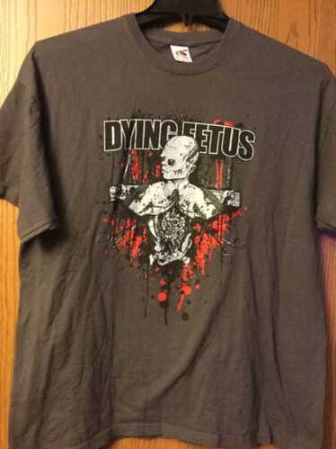 Dying Fetus Tシャツ XLサイズ Amazon.com: IndieMerch Dying Fetus Men's Curb Stomp T-Shirt