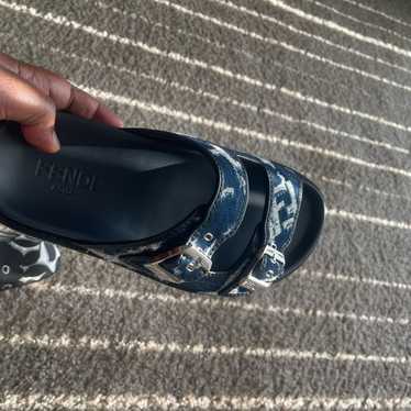 Fendi blue slide - Gem
