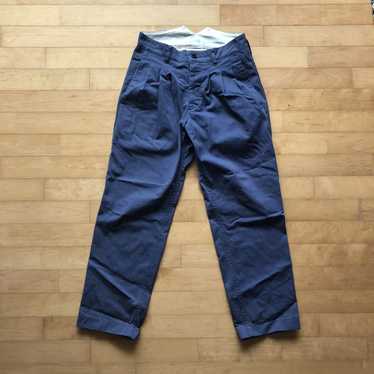 パンツ visvim 24aw CHINO PANTS NAVY size2 visvim Russo Chino Pants Navy | HAVEN