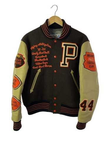ジャケット・アウター 80s usmade Sleeve leather stadium jumper Whitesville sleeve leather stadium - Gem