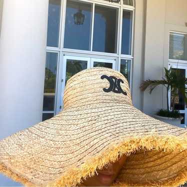 VIP【送料関税込】CELINE RAFIA SUN HAT CELINE Cap Bucket Hat Raffia | eBay