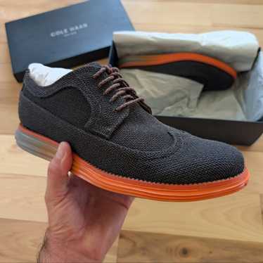 COLE HAAN LUNARGRAND LONG.WING 黒 US10 Quick Look: Cole Haan LunarGrand Longwing - Black/White