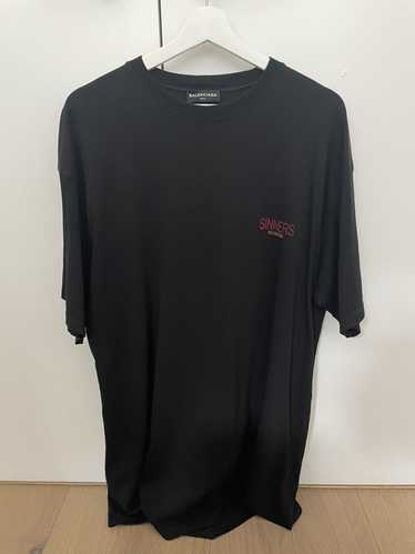 BALENCIAGA - 新品BALENCIAGA国内正規2018 SINNERS Tshirt M balenciaga Sinners T Shirt X Small | eBay