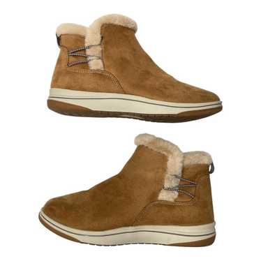 Clarks Cloudsteppers Breeze Fur Ankle Boot Size 9