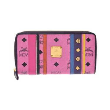 MCM - 新品 エムシーエム MCM 長財布 モノグラムレザー シュガー
