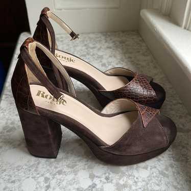 サンダル・ミュール Rouje Milanaise Pumps - Rouje - Leather - Beige Milanaise Pumps - Rouje - Leather - Beige