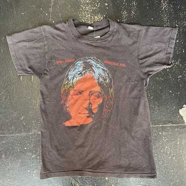 70sビンテージ品◾️ジョンレノン 大判サイズ タペストリー 布 ファブリック 70sビンテージ品◾️ジョンレノン 大判サイズ タペストリー 布