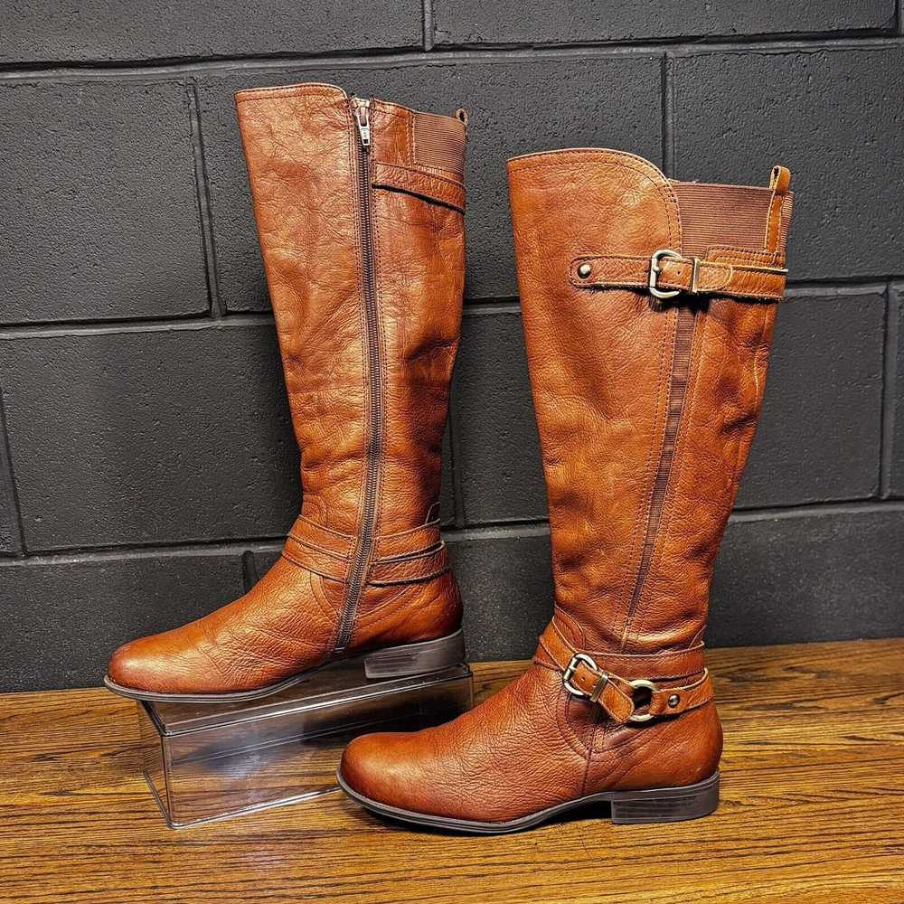 Other NATURALIZER Juletta Brown Leather Knee High Boots Women’s 8