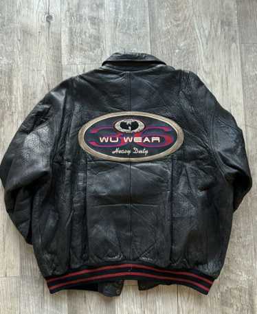 WU WEAR jacket, vintage 90s hip hop windbreaker, Wu-W… - Gem
