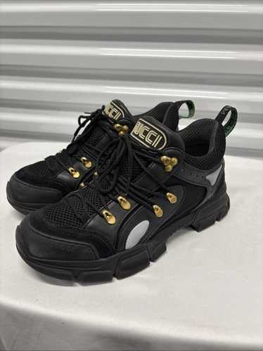 Gucci flashtrek black leather - Gem