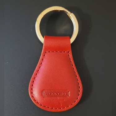 COACH - Vintage Coach City Key Fob Red Turn Rockの通販 by