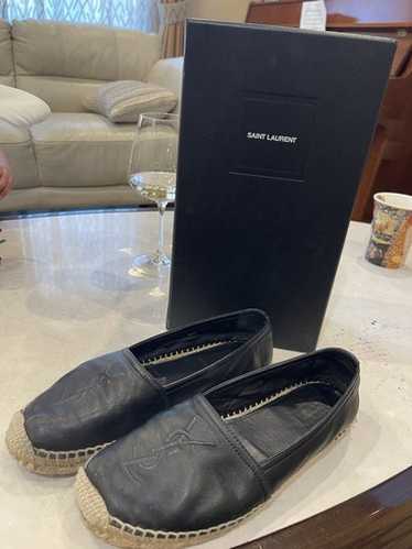 ★Saint Laurent★Monogram leather espadrille Rosa 4585730RR0 ☆Saint Laurent☆Monogram leather espadrille Rosa 4585730RR0