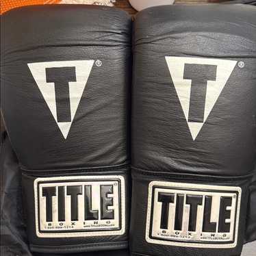 【あ】TITLE BOXEO　メタリックカラー　ツートン　ヘッドギア TITLE GEL Rush Bag Gloves