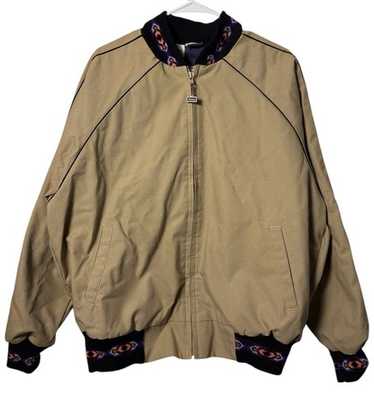 【K】Walls MOUNTAIN BLANKET JACKET Vtg Walls Mountain Jacket Khaki Canvas Fleece Blanket Lined
