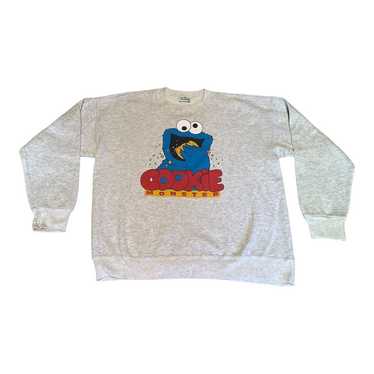 90s USA製 Cookie Monster スウェット コピーライト y2k Vintage 90s cookie monster - Gem