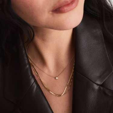 Mejuri diamond necklace - Gem