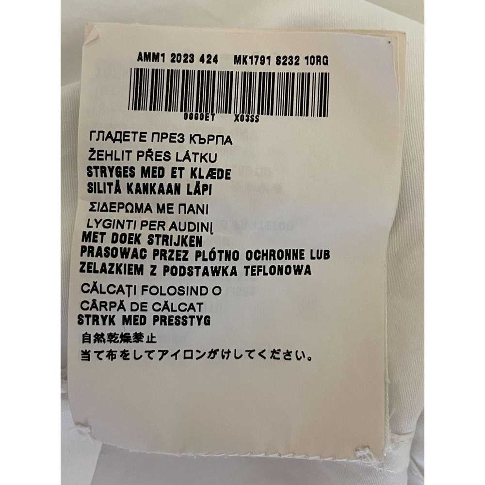 Miu Miu Miu Miu Womens White Button-Up Cropped Sh… - image 12