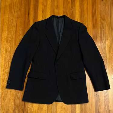 DORMEL × Yves Saint Laurent シングルスーツ XL YVES SAINT LAURENT イヴサンローラン 通年 ブラックフォーマル