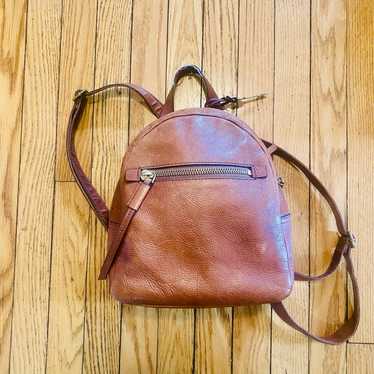 Megan Fossil Small Leather Backpack - Gem