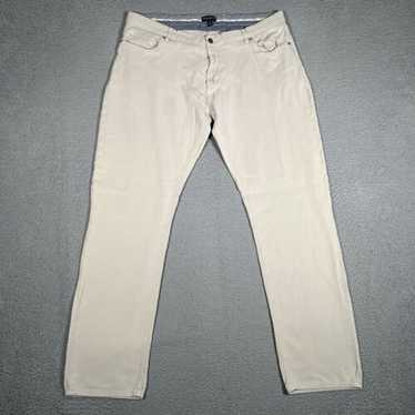 Peter Millar Pants Mens 40x34 Beige Slim Golf Casu