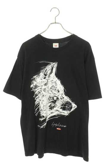 Supreme x Yohji Yamamoto クルーネック L ブラック Supreme yohji yamamoto tee - Gem