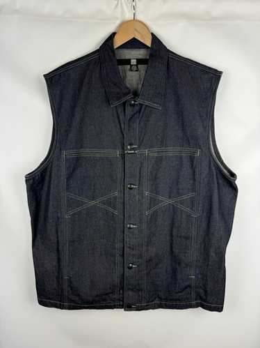 Girbaud marithé + françois denim vest - Gem